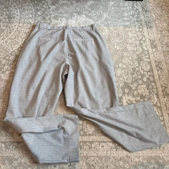 Abercrombie & Fitch Women Gray Dress Pants Size 12 - Picture 9 of 9